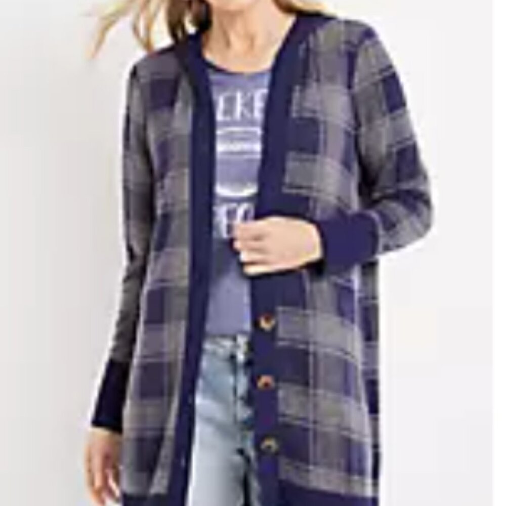 Maurices L. Super-soft, hooded cardigan. NWT